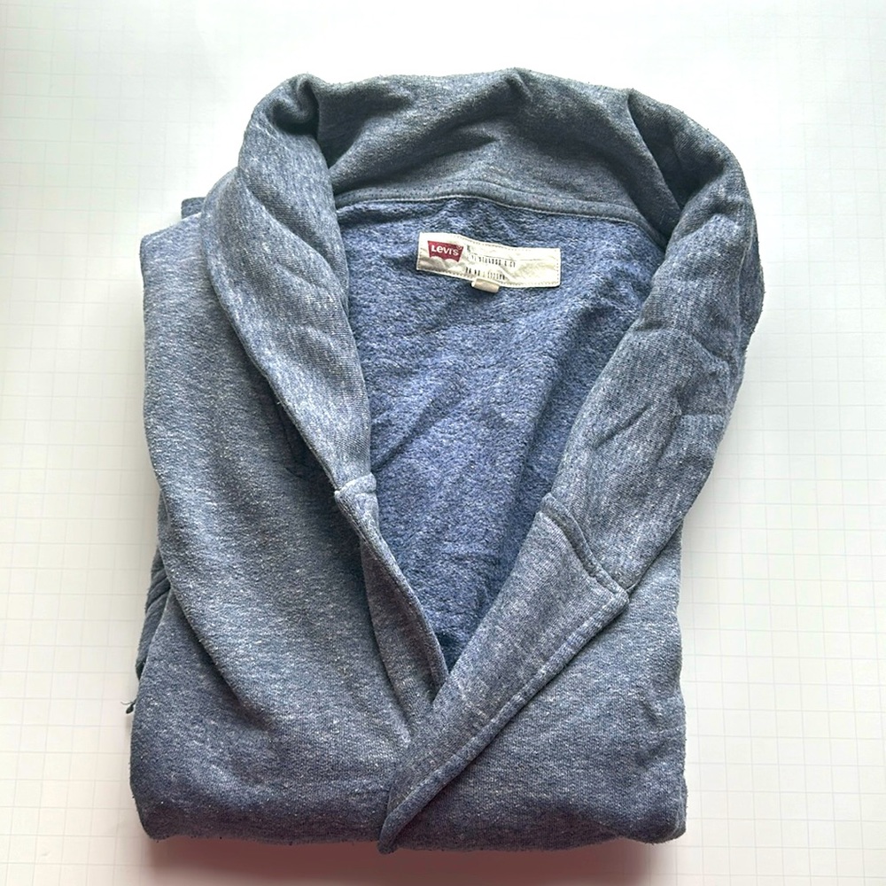 Levi’s shawl collar fleece cardigan
